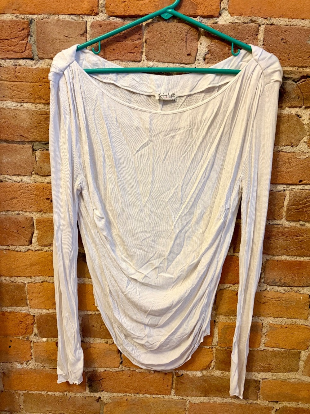 Free People Intimately Night We Met Top in Sea Salt Size Large